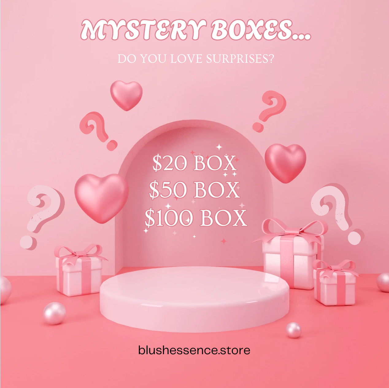 BLUSH ESSENCE MYSTERY BOXES
